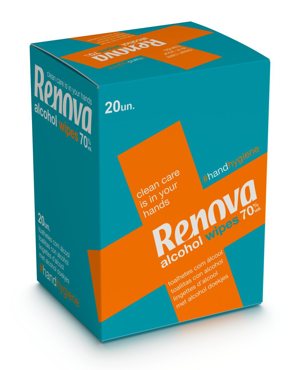 Renova Alcohol Wipes 20 UNI